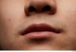 Face Mouth Nose Skin Man Asian Slim Studio photo references